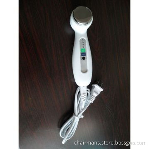 Ultrasonic facial massager, for beauty and wrinkle removal